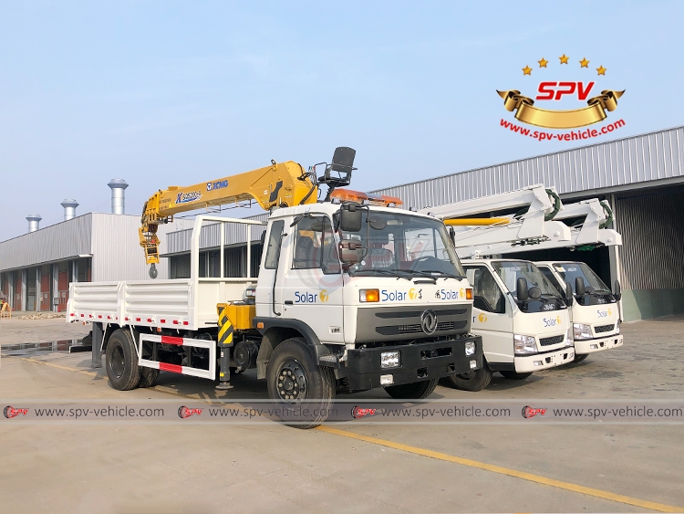 Telescopic Crane Truck and Aerial Platform Truck Telescopic Crane Truck and Aerial Platform Truck